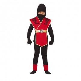 Costume da Ninja Rosso e Oro Shop