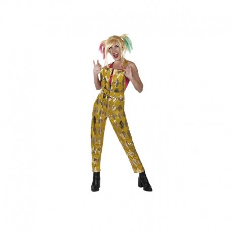 Costume Dorato di Harley Quinn Birds Of Prey Adulto