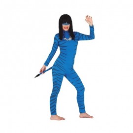 Costume Felina Azzurra Online