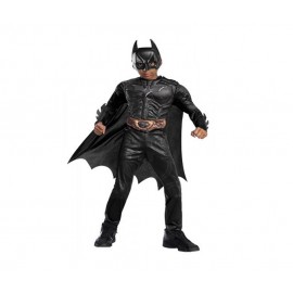 Costume Batman Blackine Deluxe Bambino