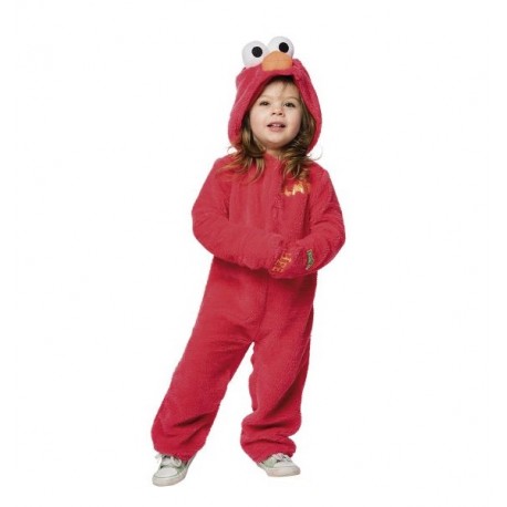 Costume Elmo Barrio Sesamo Classico Bambino Negozio