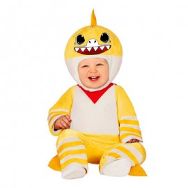 Costume da Squalo Giallo per Bambini Economico