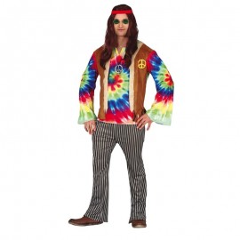 Costume da Hippie per Uomo Economico