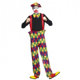 Costume da Clown Multicolore
