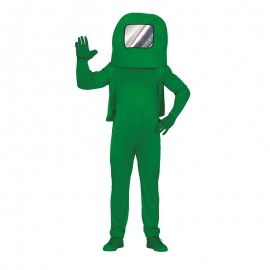 Costumi Astronauta Verde Adulto Economico