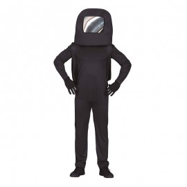 Costume Astronauta Nero Adulto Economico