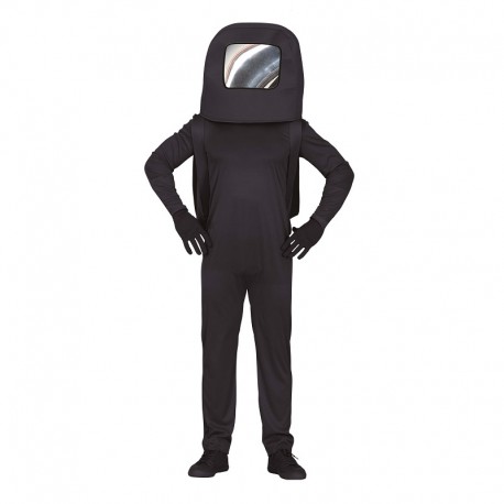 Costume Astronauta Nero Adulto Economico