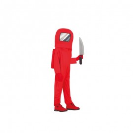 Costume da Astronauta Rosso Bambini Economico
