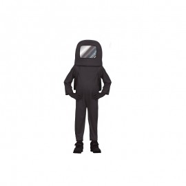 Costume da Astronauta Nero Bambini Economico
