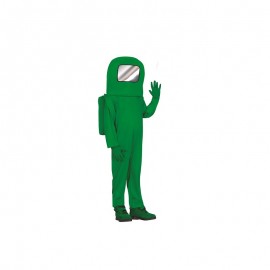 Costume da Astronauta Verde Bambini Economico