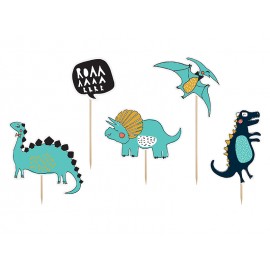 5 Topper Dinosauri 20 cm Online