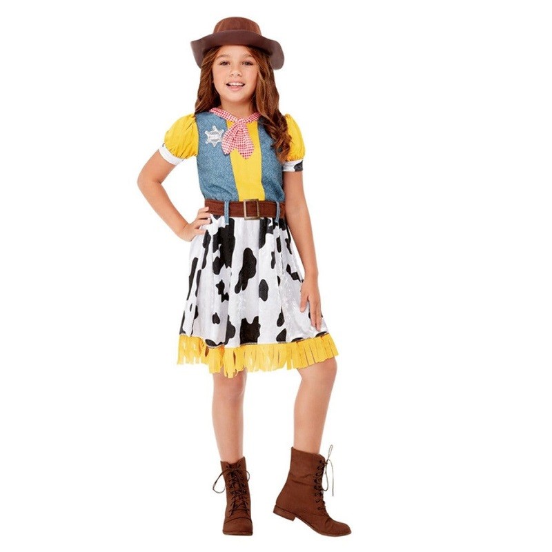 Costume da Cowgirl Occidentale per Bambina