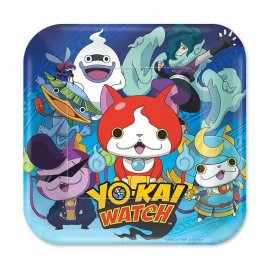 8 Piatti Yo Kai Watch 18 cm 8 Piatti Yo Kai Watch 18 cm