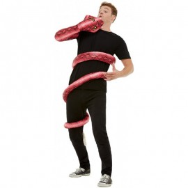 Costume da Serpente Anaconda Rosso in Vendita 
