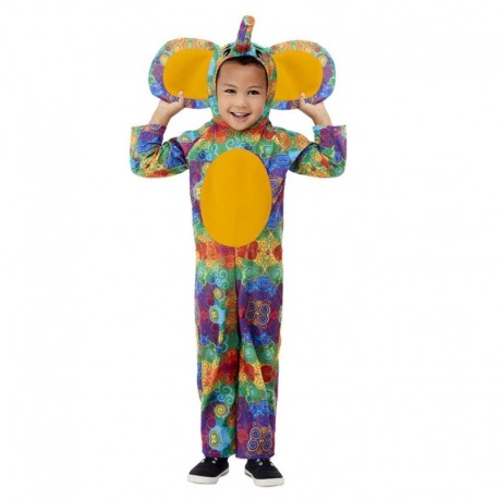 Costume da Elefante Colorato Bambino in vendita