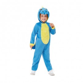 Costume da Dinosauro Azzurro Bambini