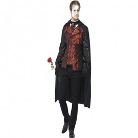 Costume da Maschera Opera Nero Shop 