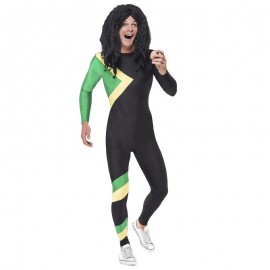 Costume da Eroe Jamaicano Nero Uomo Online