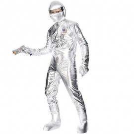 Costume Astronauta Argento Uomo Economico