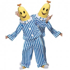 Costume da Banane in Pigiama Blu Online