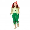 Costume da Gnomo Verde e Rosso in Vendita