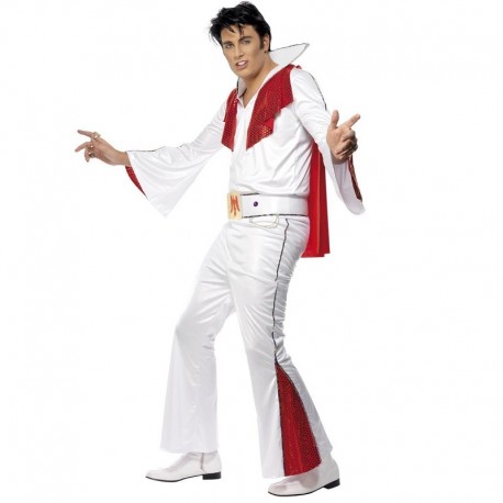 Offerte di Costume Elvis Bianco e Oro