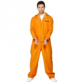 Costume da Prigioniero Arancione in Offerta