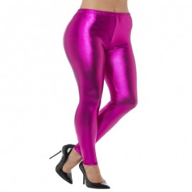 Leggings Metallici Fucsia compra