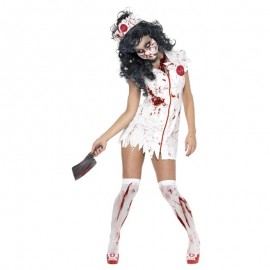 Costume da Infermiera Zombie Bianco In Vendita 