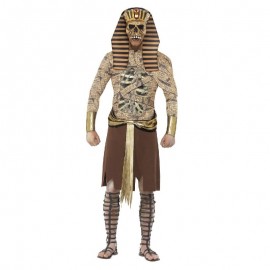 Costume da Faraone Zombie Oro in Offerta