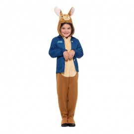 Costume da Peter Rabbit con Giacca Blu Economico