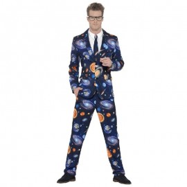 Costume Spaziale Blu Economico