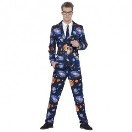 Costume Spaziale Blu Economico