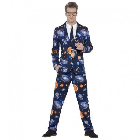 Costume Spaziale Blu Economico