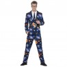 Costume Spaziale Blu Economico