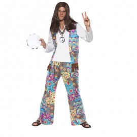 Costume da Hippie Multicolor Online