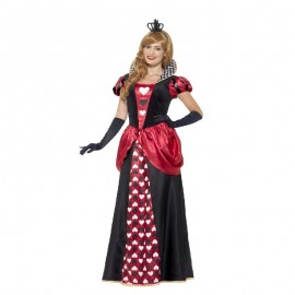 Costume da Regina Reale Rosso Online 