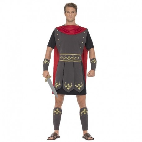 Costume da Gladiatore Romano Nero In Offerta