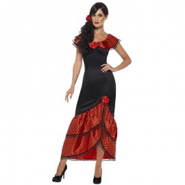 Costume da Ballerina di Flamenco Nero