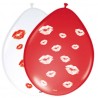 8 Palloncini con Baci di Latex 30 cm Shop