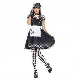 Costume di Alice Gotico Nero Online