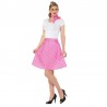 Costume Anni 50 Pois Rosa Adulto Online