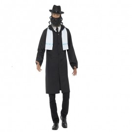 Costume da Rabbino Nero Economico