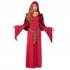 Costume Rosso da Sacerdotessa Donna Economico