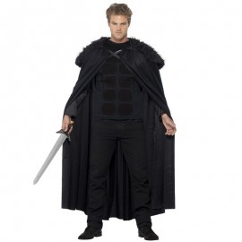 Costume da Barbaro Nero Scuro Uomo Economico