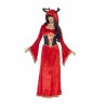 Costume da Regina dei Demoni Rosso Donna Economico
