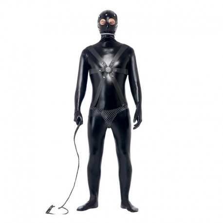 Costume da Gimp Nero Uomo Economico