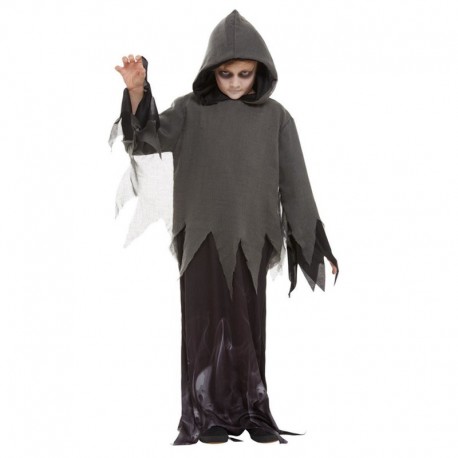 Costume da Fantasma Nero Economico