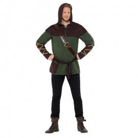 Costume da Robin Hood Marrone e Verde Online