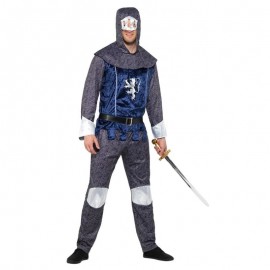 Costume da Cavaliere Medievale Blue Online